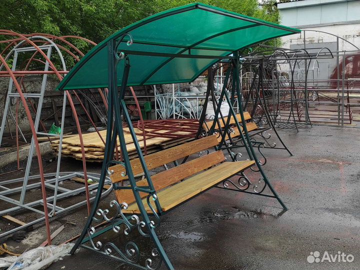 Теплицы,чехлы.Заборы.беседки,грядки, качели