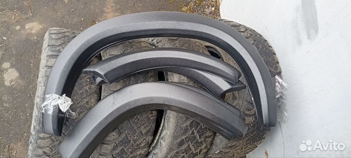 Расширители арок chevrolet niva