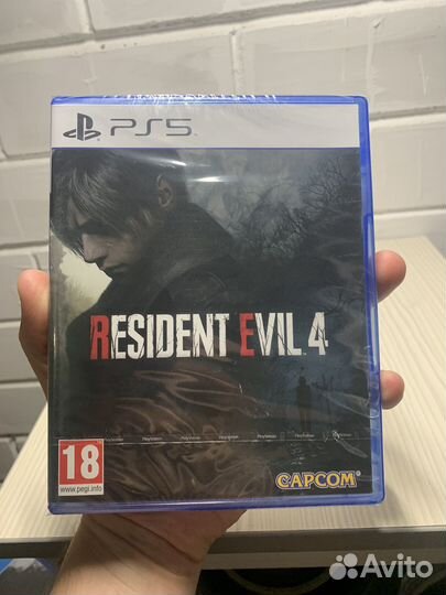 Resident evil 4 remake PS5 новый диск