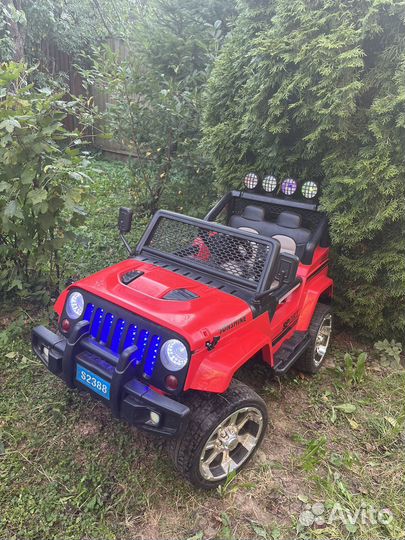 Электромобиль детский Jeep sunshine 4x4