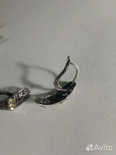 Серьги 925 проба