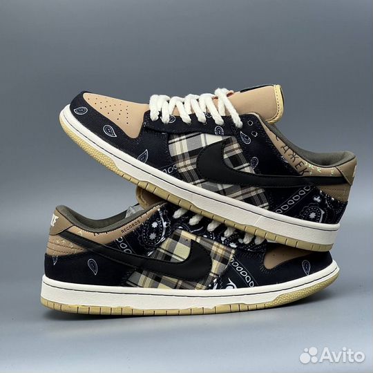 Кроссовки Nike Dunk Travis (Арт.74826)