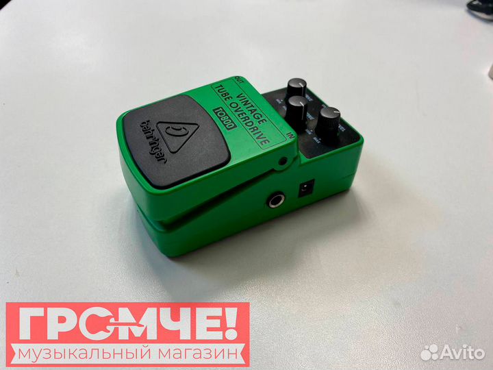 Педаль перегруза Behringer TO800 Vintage Tube Over