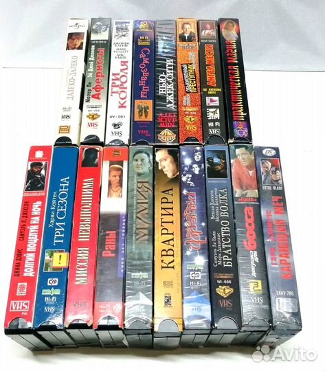 Видеокассеты культовых фильмов