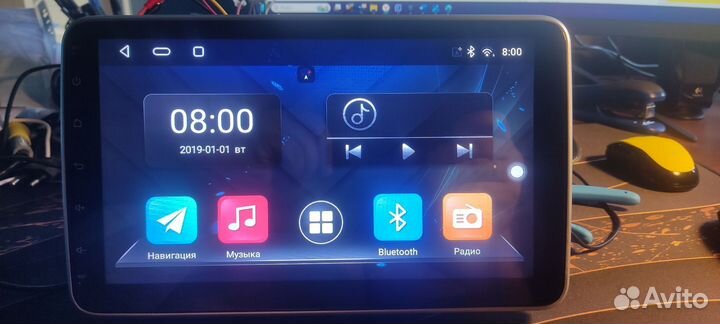 Магнитола 1 din android 10 дюймов