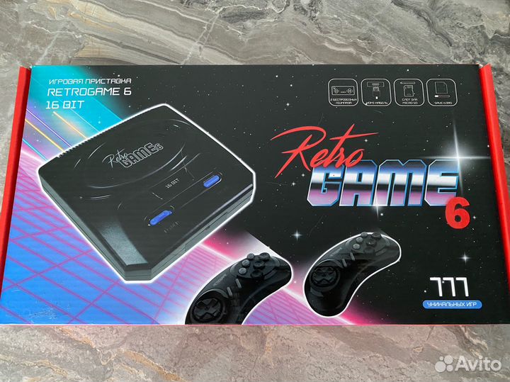 Игровая приставка Dexp Retrogame 6 + 777 игр