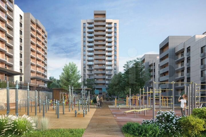 3-к. квартира, 60,4 м², 15/16 эт.