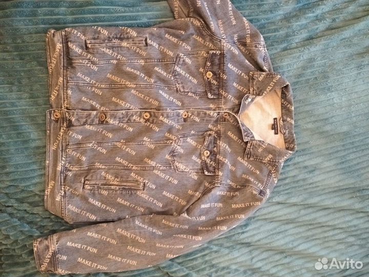 Джинсовая куртка мужская ostin XL