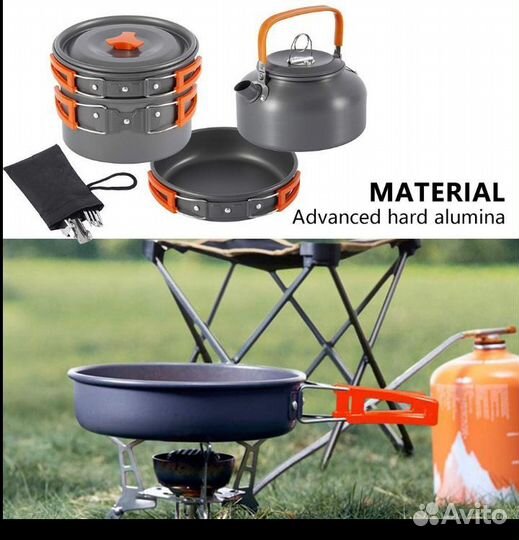 Набор посуды для кемпинга