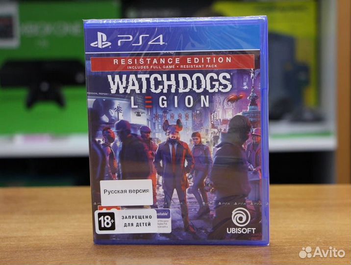 Watch Dogs: Legion - Resistance Edition (PS4, русс