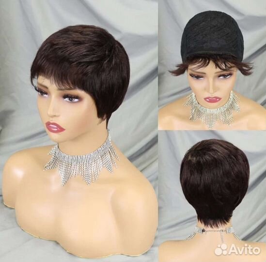 Короткие Натуральные волосы парики светло медовый