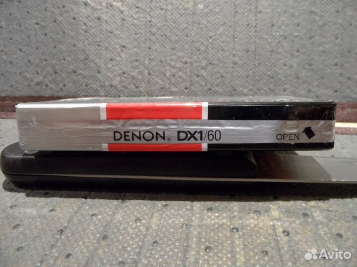 Аудио кассета denon DX1/60 новая из 80-х годов