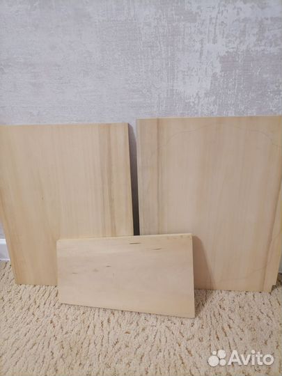 Липовые заготовки для кухонной разделочной доски