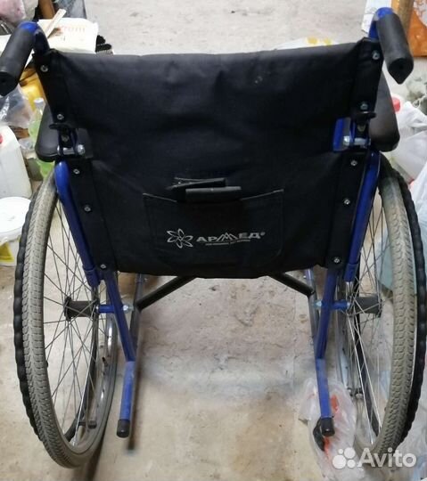Инвалидная коляска складная бу