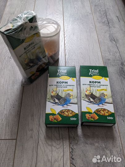 Корм для попугаев