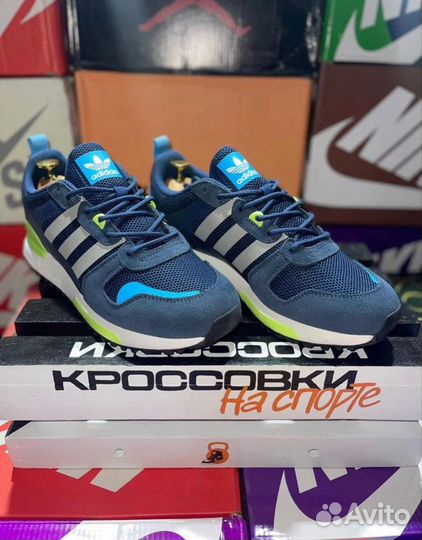 Кроссовки Adidas ZX 700 Navy Green