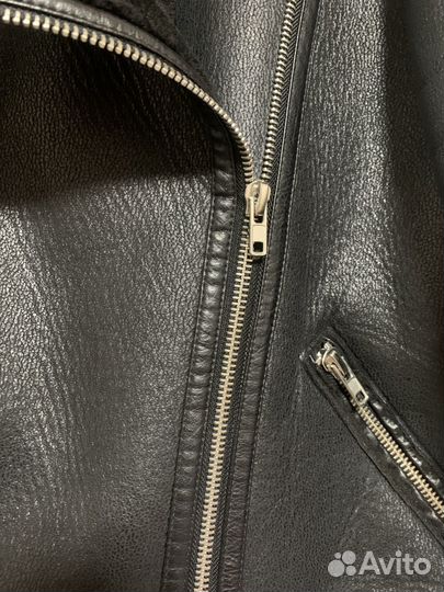 Дубленка авиатор женская 48 50