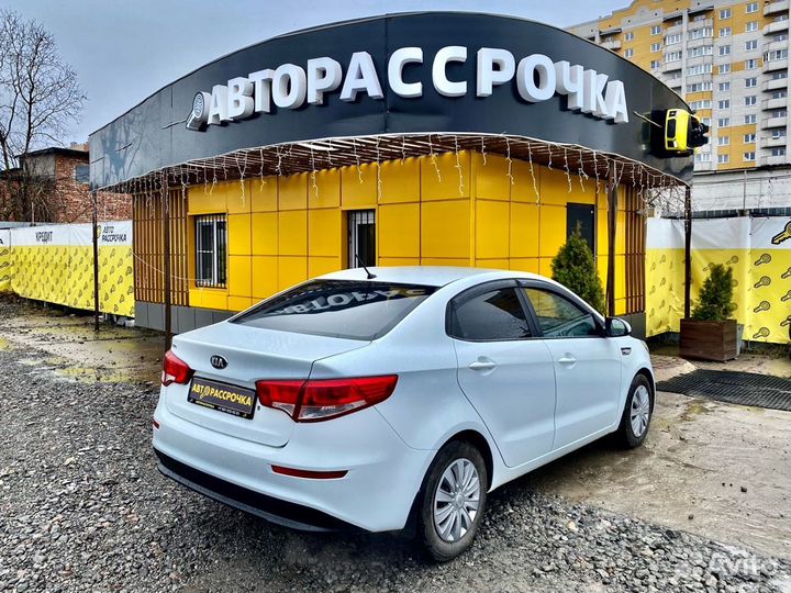 Kia Rio 1.6 МТ, 2015, 188 071 км