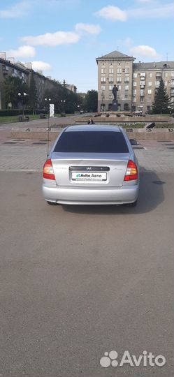 Hyundai Accent 1.5 МТ, 2004, 131 400 км