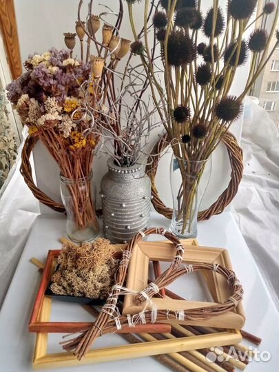 Природные элементы для декора и поделок: эко-стиль