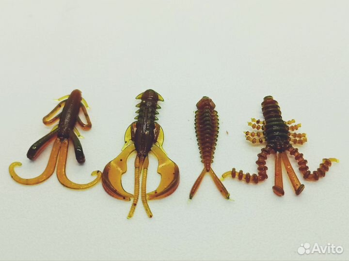 Набор силиконовых приманок для микроджига