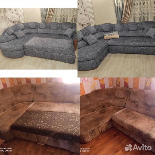 Перетяжка мягкой мебели