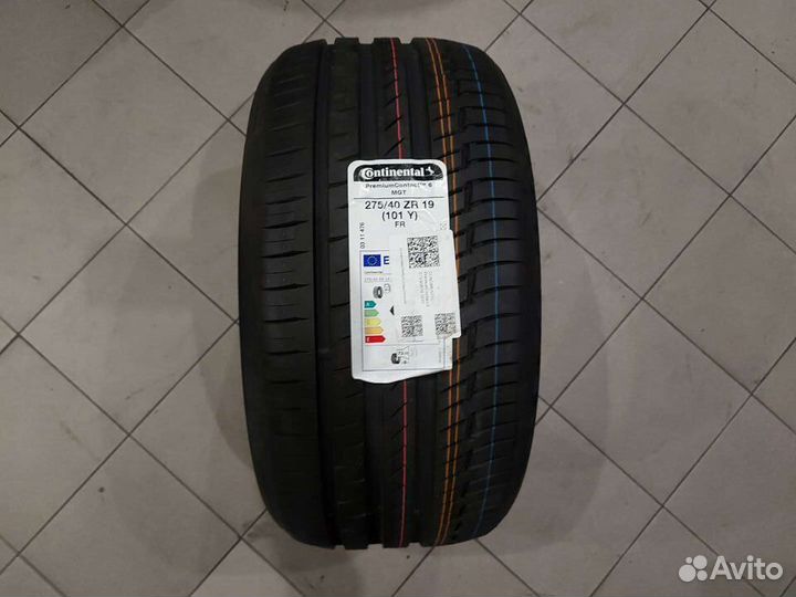 Continental PremiumContact 6 275/40 R19 и 245/45 R19