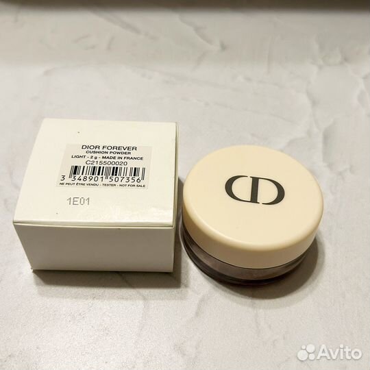 Dior forever cushion powder 2 гр новый тестер