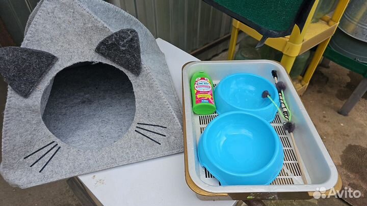 Лоток домик миска