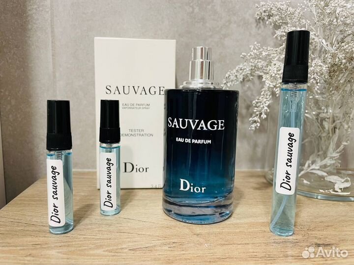 Dior sauvage распив тестер Диор Саваж мужской
