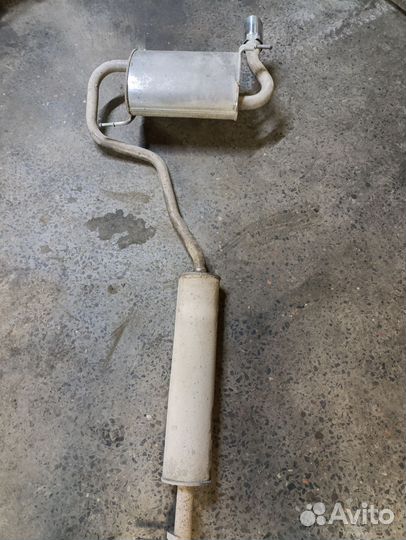 Выхлоп Рено Дастер