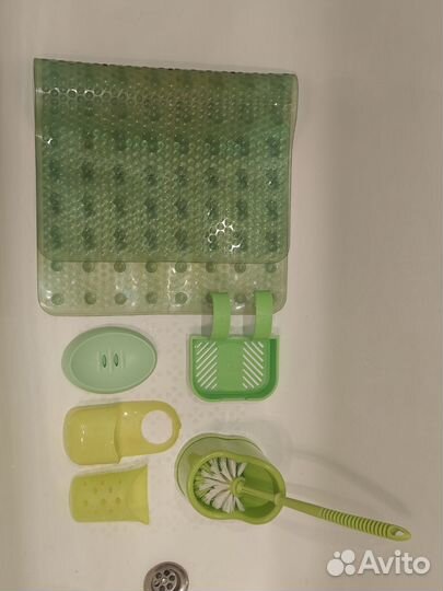 Аксессуары для ванной б/у 6 предметов