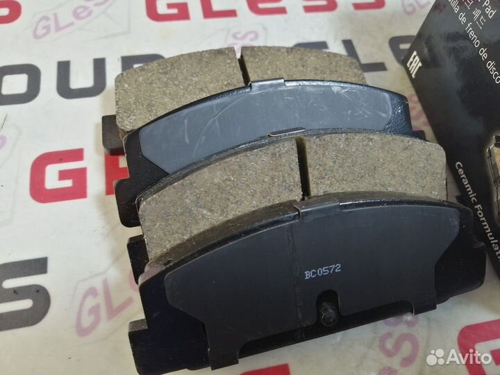 Колодки задние дисковые GF BJ CP GG GH (пиф) 626 A