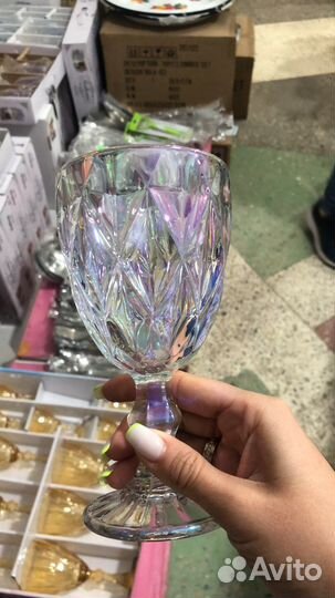 Бокалы фужеры