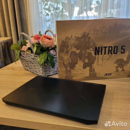 Игровой ноутбук Acer Nitro 5 / RTX 3050 Ti / i5