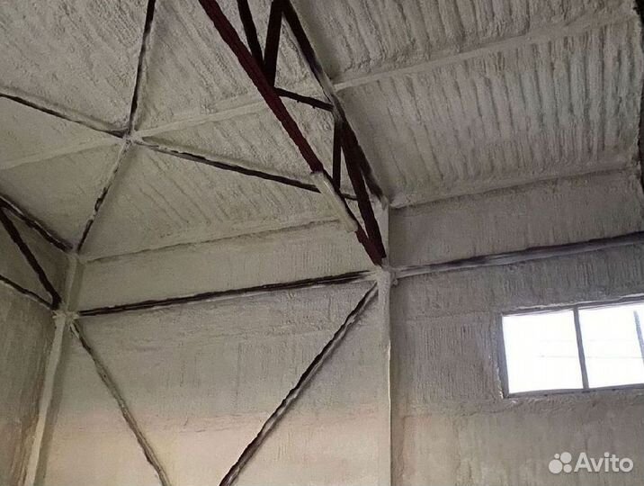Утепление дома ППУ от 100м2