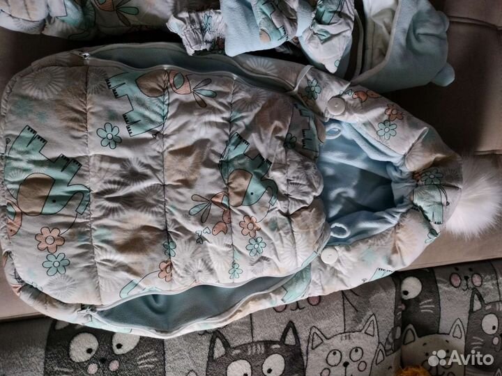 Конверт на выписку зима