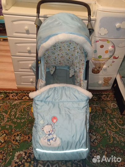 Детские санки коляска