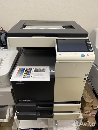 Цветное мфу Konica minolta C224