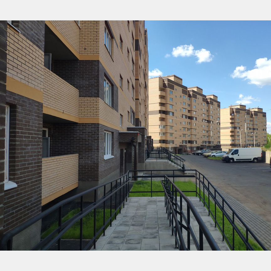 2-к. квартира, 54,7 м², 2/9 эт.