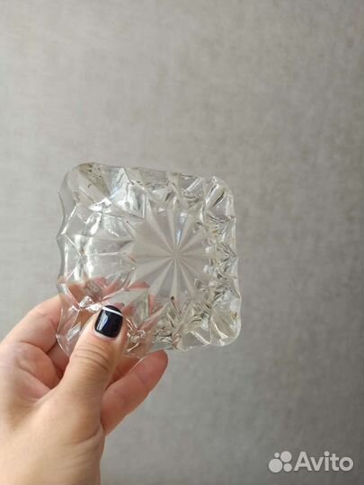 Пепельница хрустальная СССР