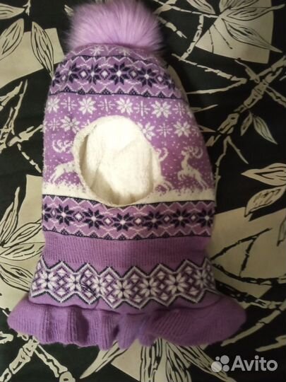 Зимняя шапка шлем