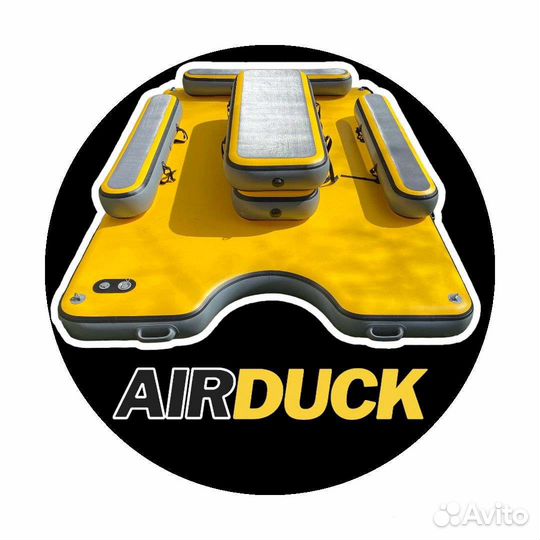 Плот надувной 3х2 DWF Airdeck 20 см