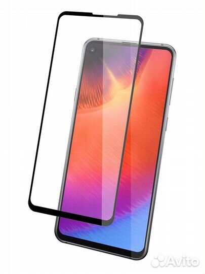 Защитное стекло Samsung A9 Pro 2019 черный