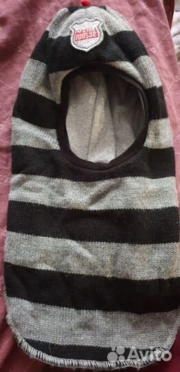 Шапка шлем зимняя