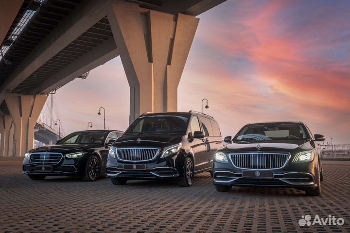 Личный водитель со своим Mercedes-Benz на день