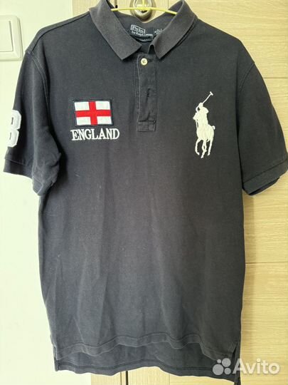 Мужские поло пакетом б/у размер M, 4 штуки