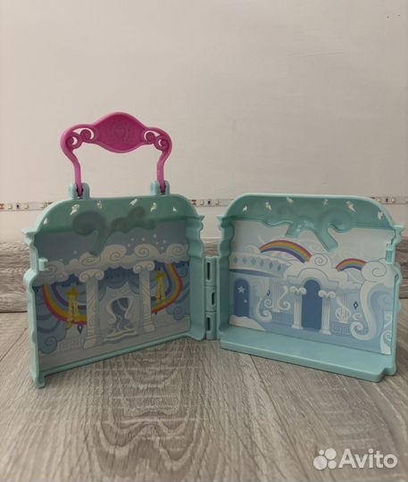 My little pony домики фоны