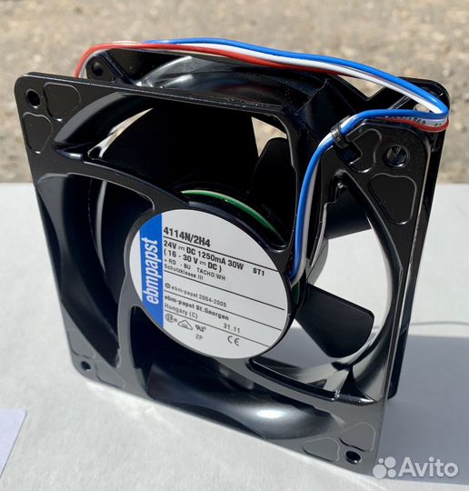 Вентилятор Ebmpapst 4114N/2H4 24v