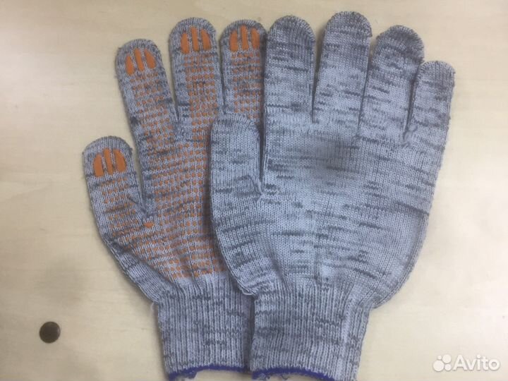 Перчатки трикотажные